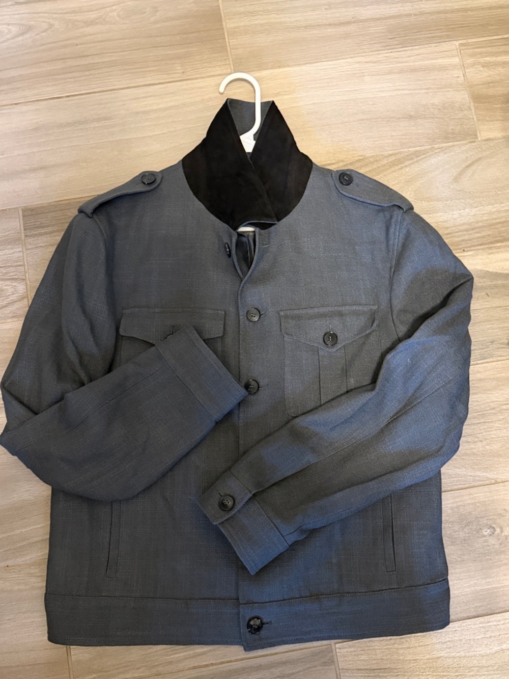 John Varvatos carver Military-Style Jacket